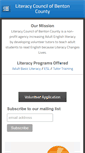 Mobile Screenshot of goliteracy.org